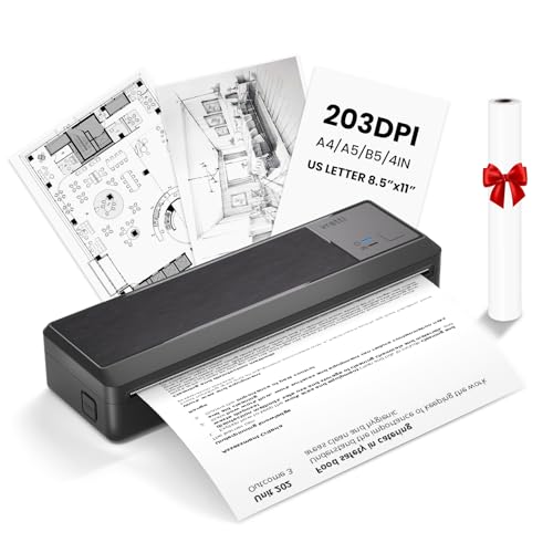 vretti Impresora térmica,P83 Impresora térmica A4, para 1...