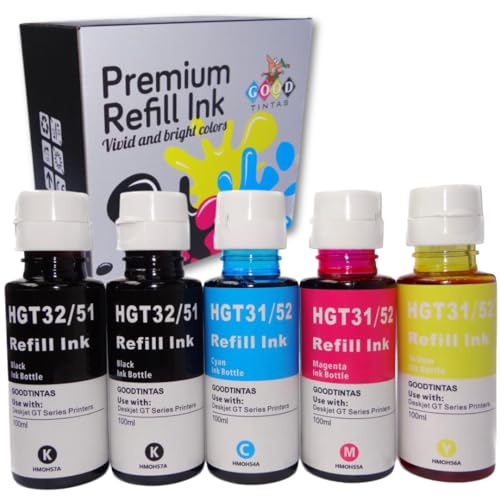 GOODTINTAS 31 32XL Botella de Tinta Compatible para 31 32XL...