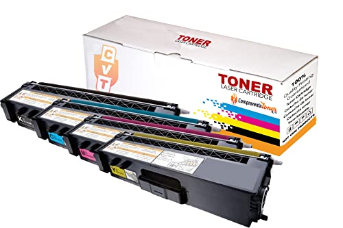 CVT - Pack 4 Toner Compatibles TN910 / TN-910 Negro, Cyan,...