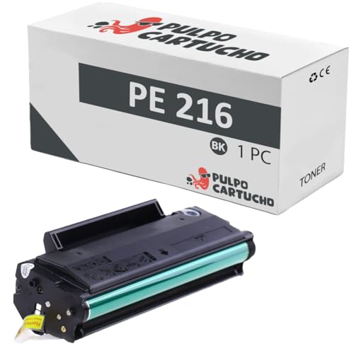 Pulpo Cartucho - Toner Genérico PE216 Negro Compatible con...