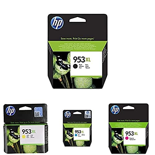 HP Cian, Cartucho de Tinta, Compatible con impresoras de...