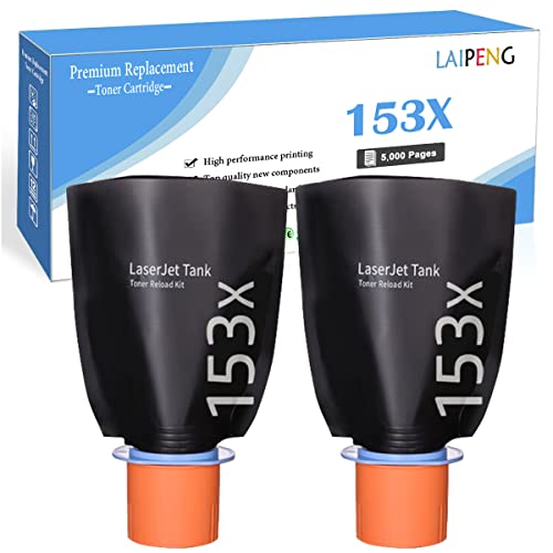 LAIPENG 2 Negro Compatible 153X W1530X (153A W1530A) Kit de...