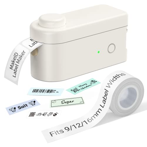 Makeid Etiquetadora Bluetooth | Impresora de Etiquetas...