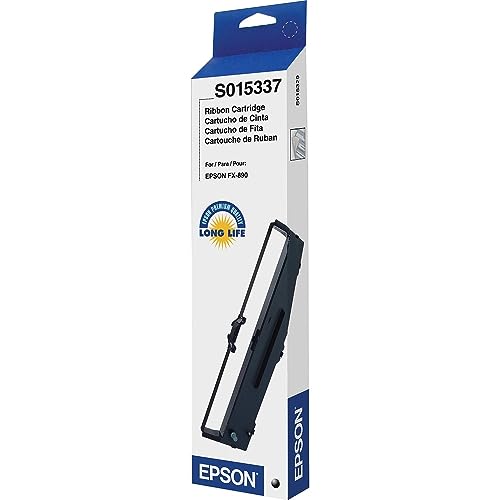 Epson C13S015337 - Cinta de nilón para LQ-590, negro, Ya...