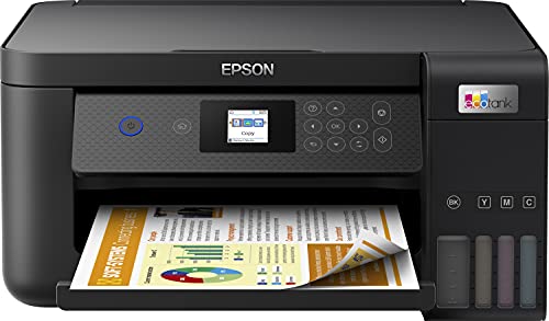 Epson EcoTank ET-2850 | Impresora WiFi A4 Multifunción con...