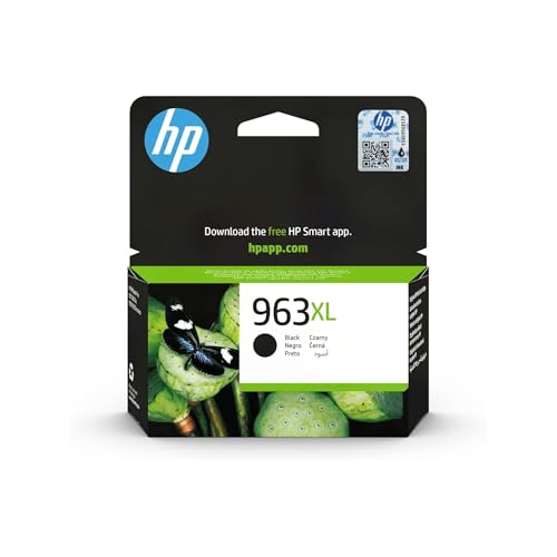 HP 963XL 3JA30AE, Negro, Cartucho de Tinta de Alta Capacidad...