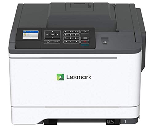 Lexmark C2425dw - Impresora láser, Color Negro y Gris