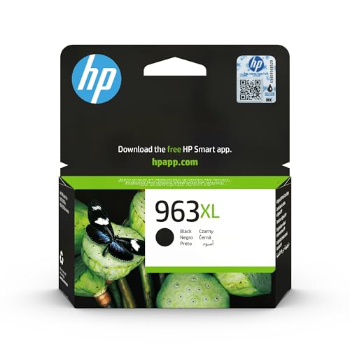 HP 963XL 3JA30AE, Negro, Cartucho de Tinta de Alta Capacidad...