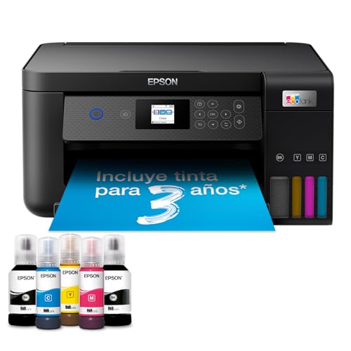 Impresora multifunción EcoTank ET-2850 A4 con depósito de...