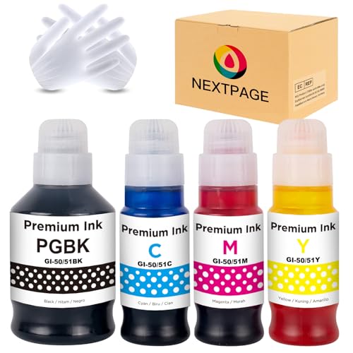 Nextpage GI-50 GI50 GI-51 GI51 Tinta compatible para Canon...