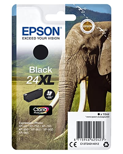 Epson C13T24314022 - Cartucho de tinta, XL, color negro