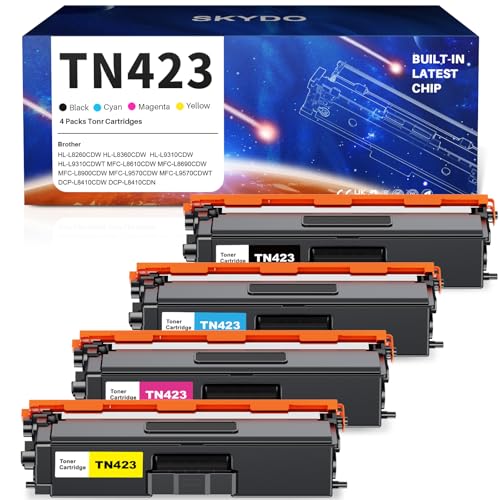 TN423 Tóner compatible con Brother TN-423 TN423BK TN421...