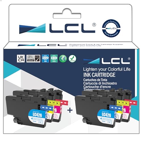 LCL Compatible Cartucho de Tinta LC-426 LC426 LC-426C...