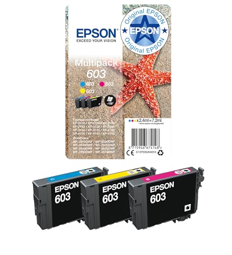 Epson 603 cartucho multipack (3 colores)