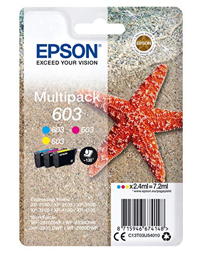 Epson Multipack 3-Colours 603 Ink SUPL