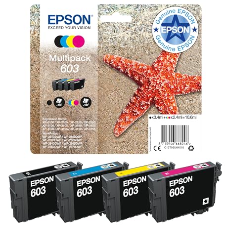Epson 603 cartucho multipack (4 colores)