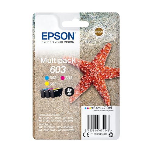 Epson 603 cartucho multipack (3 colores)