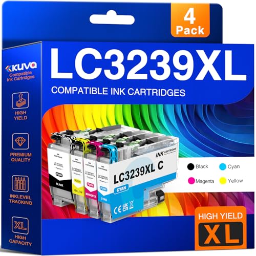 Kuva LC3239XL Cartuchos de Tóner Compatibles de Repuesto...