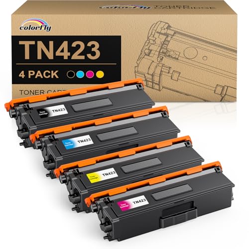 colorfly TN423 Tóner TN 423 compatible con Brother TN-423...