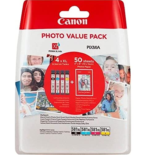 Canon CLI-581XL Valuepack tinta original...