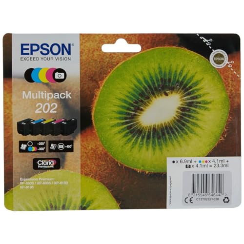 Epson Multipack 5 Colores 202 CLARIA BL