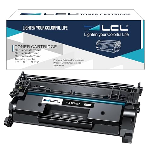 LCL 057 Negro Cartucho de Tóner Reemplazo para Canon 057...