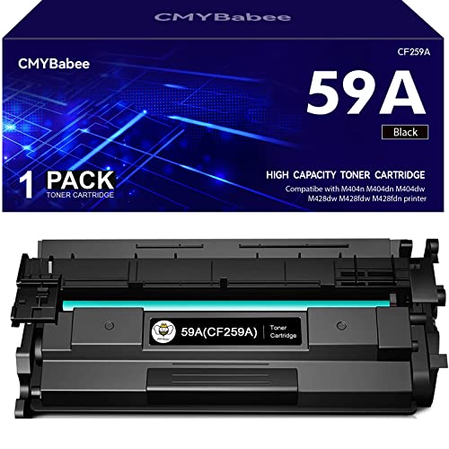 CMYBabee CF259A 59A sin Chip Compatible con HP 59A CF259A...