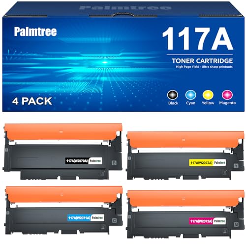 Palmtree 117A Cartucho de tóner Compatible para Toner HP...