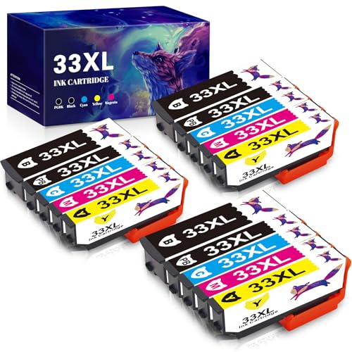 Compatible 33XL Cartucho de Tinta Compatible para Epson 33XL...