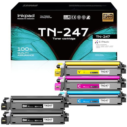 iNKPAD TN243 TN247 CMYK Tóner compatible para Brother MFC...