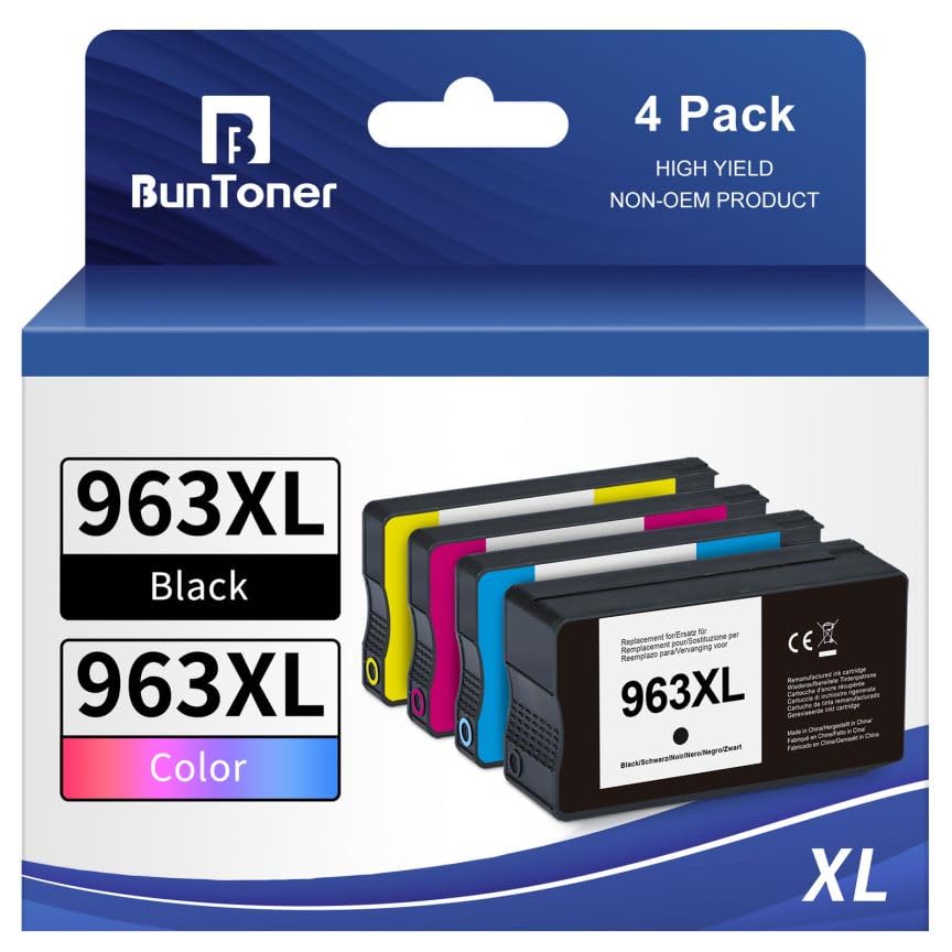 BunToner 963 XL Cartuchos de impresora compatibles con HP...