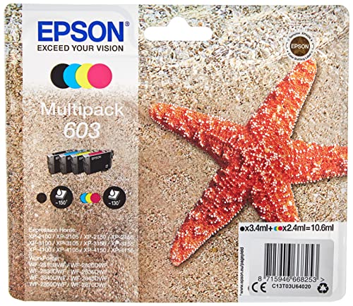 Epson C13T03U64020 Multipack 4 colores 603 Tinta - Cartuchos...