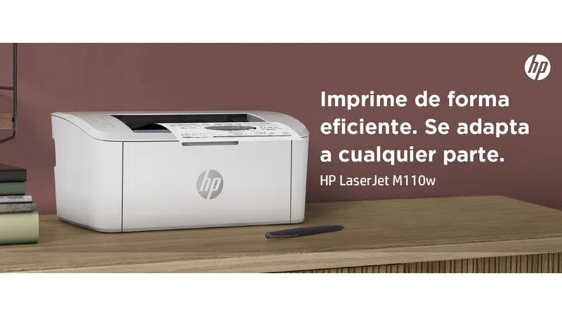 HP LaserJet M110w sd puequeña