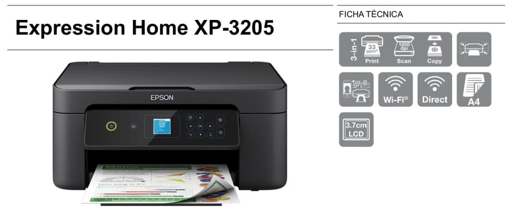 Imprimante jet d'encre Epson Expression Home XP-3200