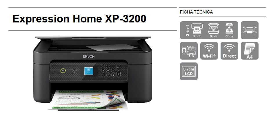 Impresora Epson Expression Home XP-2200, Review del Experto