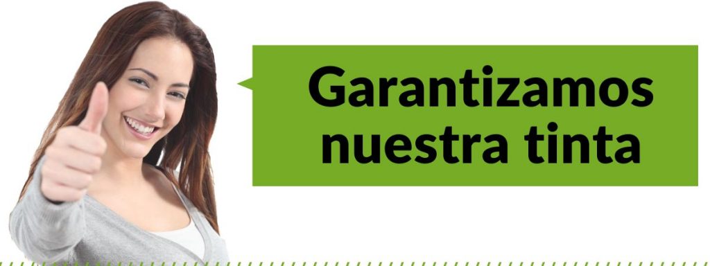 garantia en cartuchos de tinta compatibles de Quecartucho.es