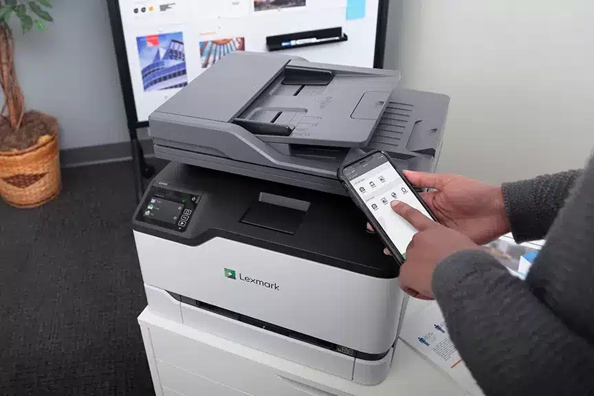 impresora lexmark para imprimir desde el movil