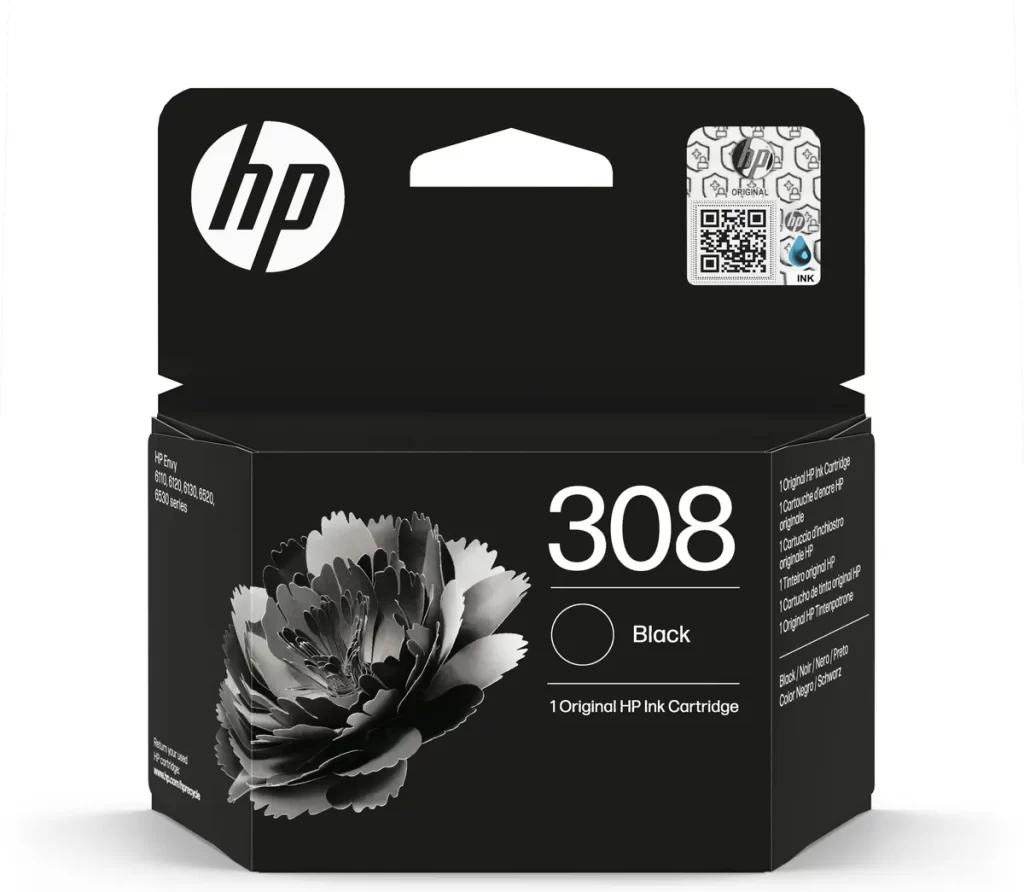 hp 308 negro