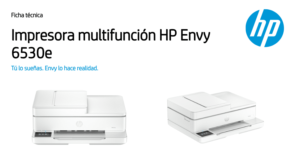 Ficha técnica de la impresora HP Envy 6530e