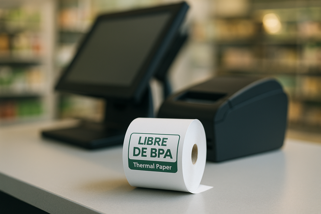 Papel térmico sin Bisfenol A (BPA)