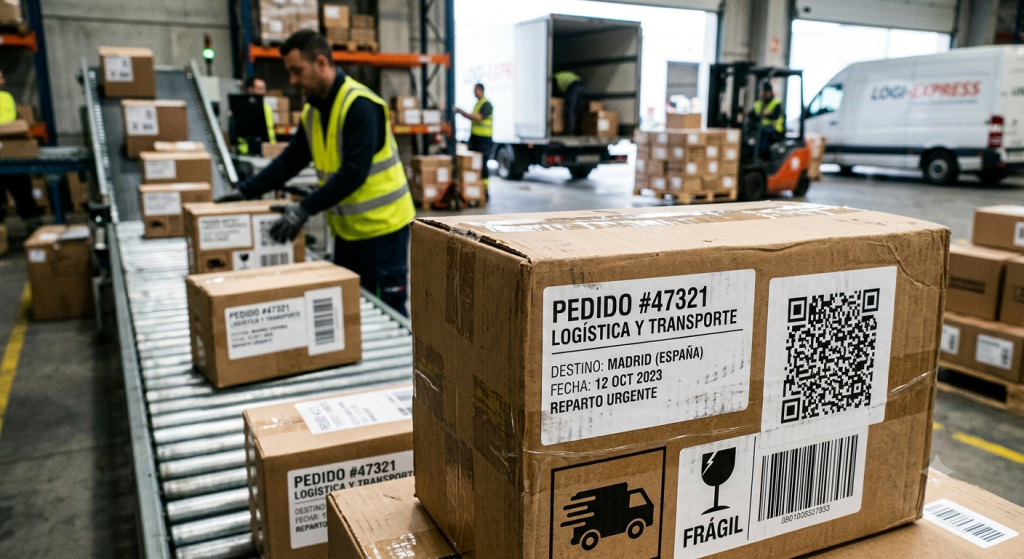 Tipos de papel térmico para logística y transporte: etiquetas que sobreviven al reparto 1 Qué tipos de papel térmico se usan más en logística