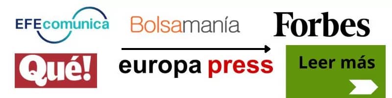 Medios de comunicación como Forbes, Europa Press y Qué que hablan sobre QueCartucho